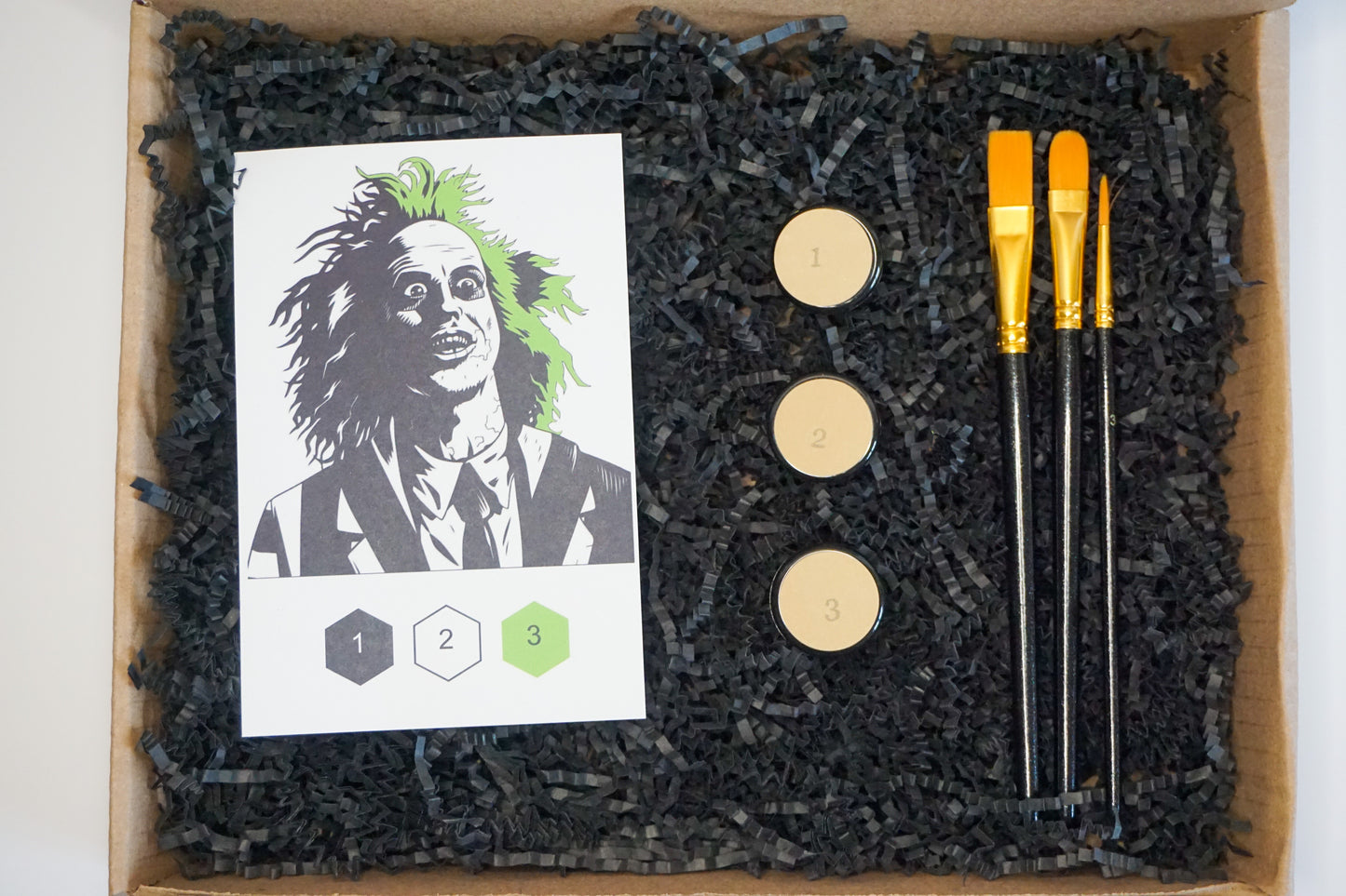 Beetlejuice: Self-Portrait Glow-in-the-Dark