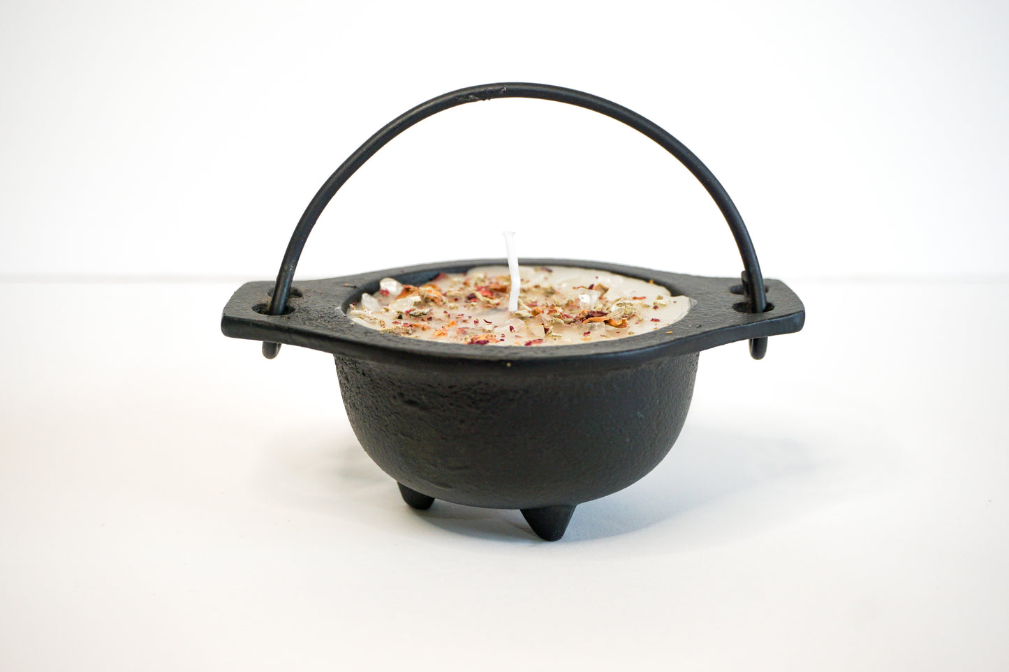 Cauldron Crystal Candle
