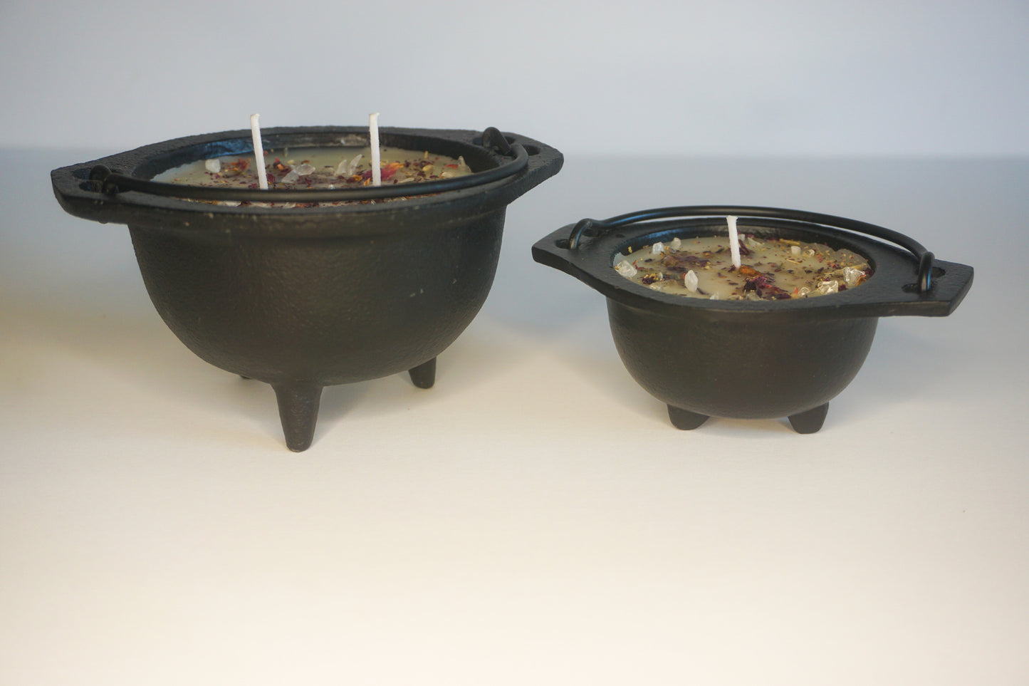 Cauldron Crystal Candle