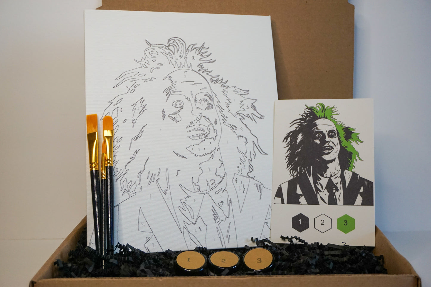 Beetlejuice: Self-Portrait Glow-in-the-Dark